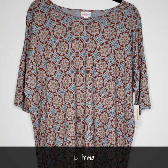 LuLaRoe Irma Tunic Large NEW - Picture 1 of 1